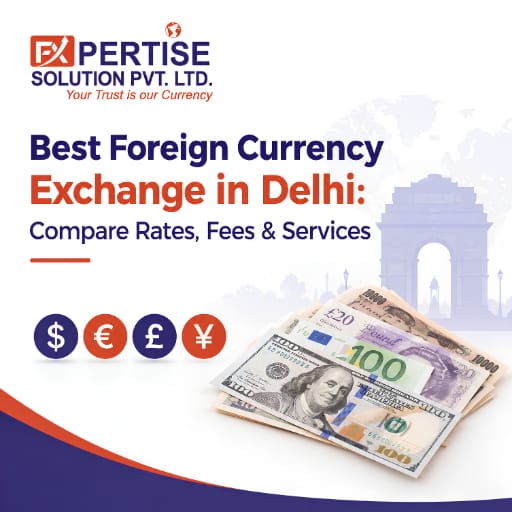 Best Foreign Currency Exchange in Delhi: Compare Rates, Fees & Services